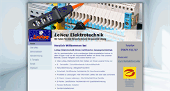 Desktop Screenshot of leneu.de